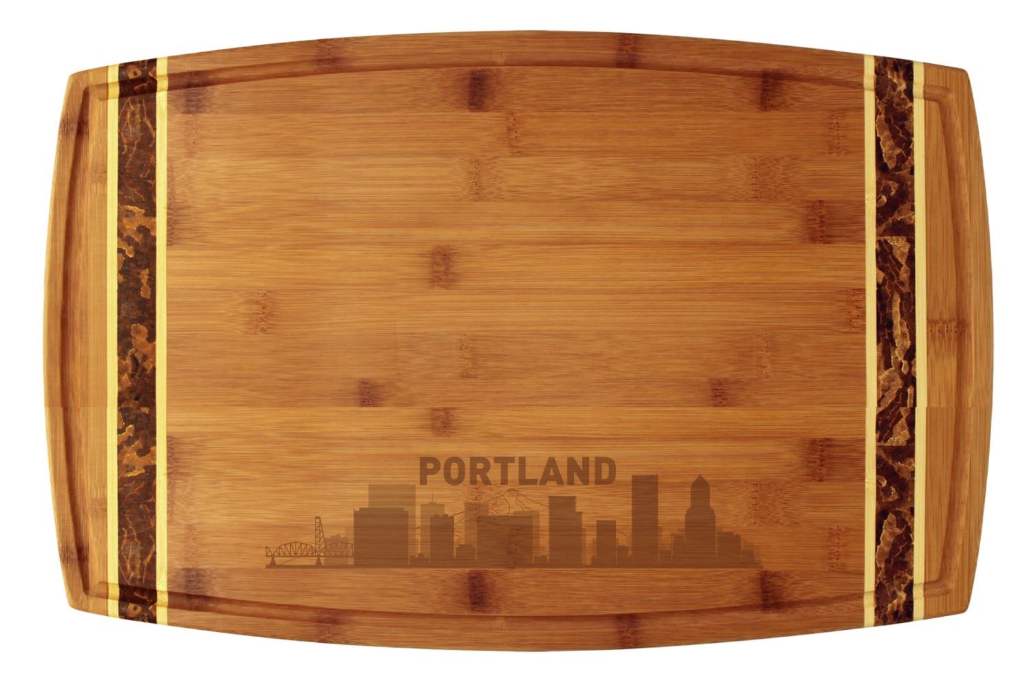 Portland, Oregon City Skyline Cutting Board