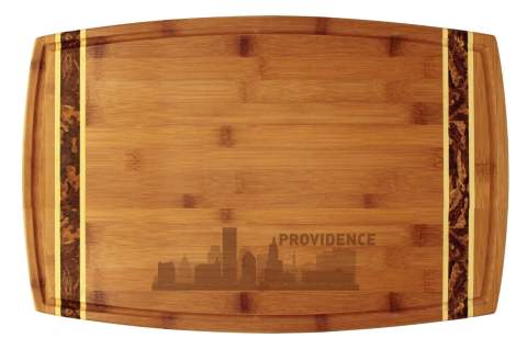 Providence, Rhode Island City Skyline Cutting Board