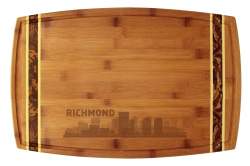 Richmond, Virginia City Skyline Cutting Board