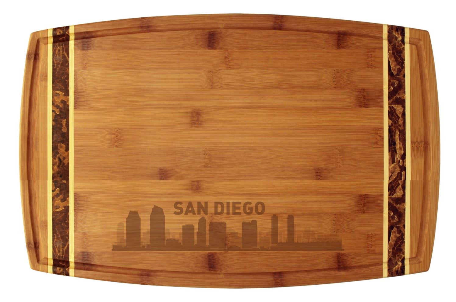 San Diego, California City Skyline Cutting Board