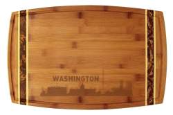 Washington District of Columbia City Skyline Cutting Board