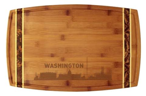 Washington District of Columbia City Skyline Cutting Board