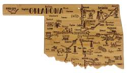 Oklahoma Landmarks Cutting Board