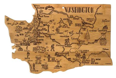 Washington Landmarks Cutting Board