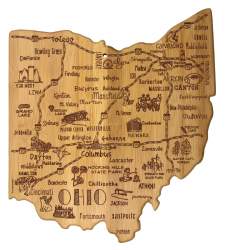 Ohio Landmarks Cutting Board