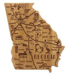 Georgia Landmarks Cutting Board
