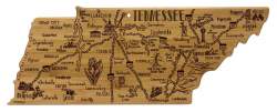 Tennessee Landmarks Cutting Board