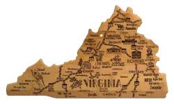 Virginia Landmarks Cutting Board