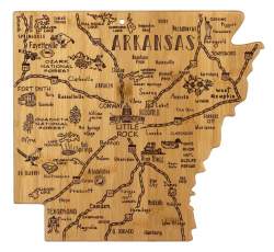 Arkansas Landmarks Cutting Board