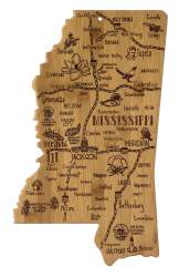 Mississippi Landmarks Cutting Board