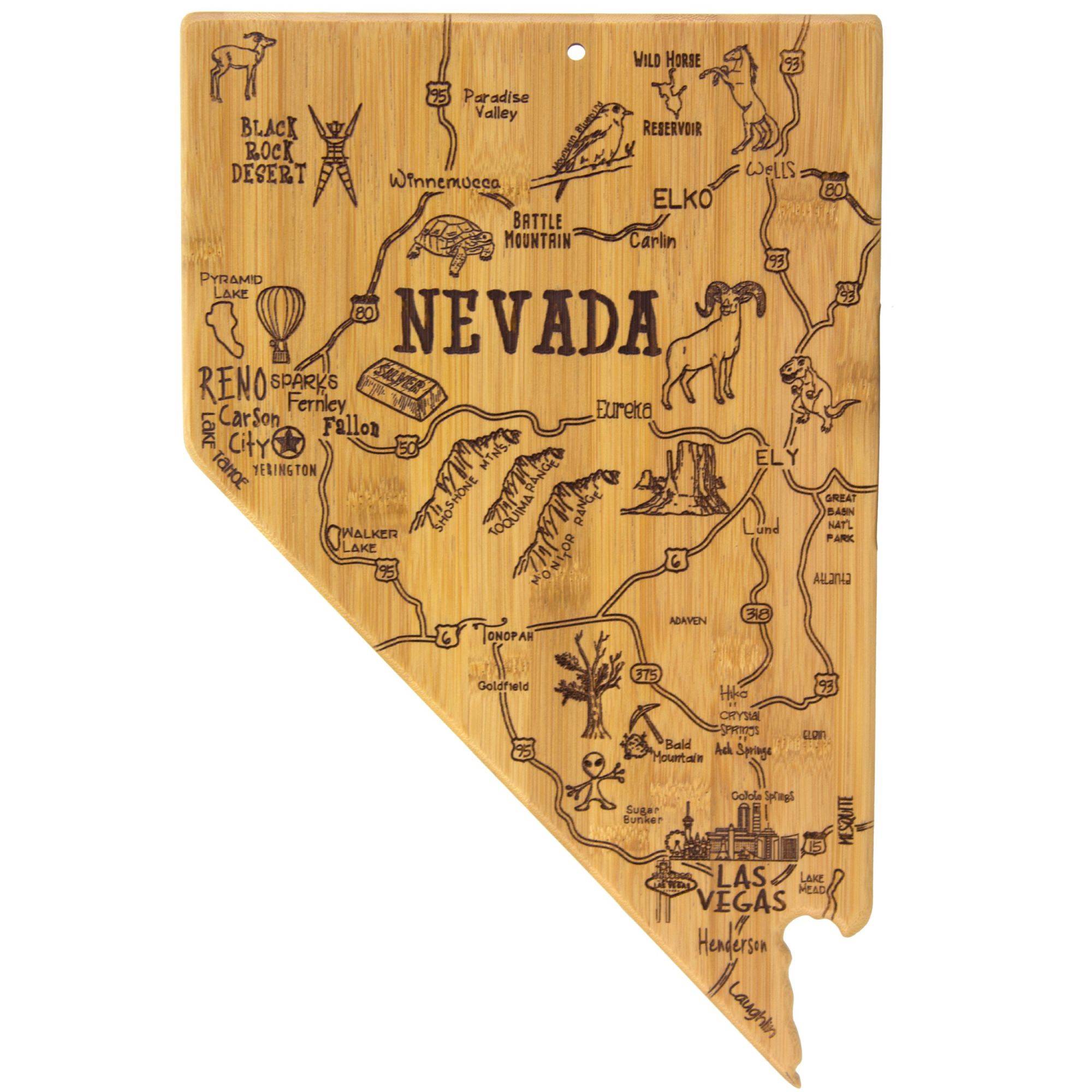 Nevada Destinations Cutting Board