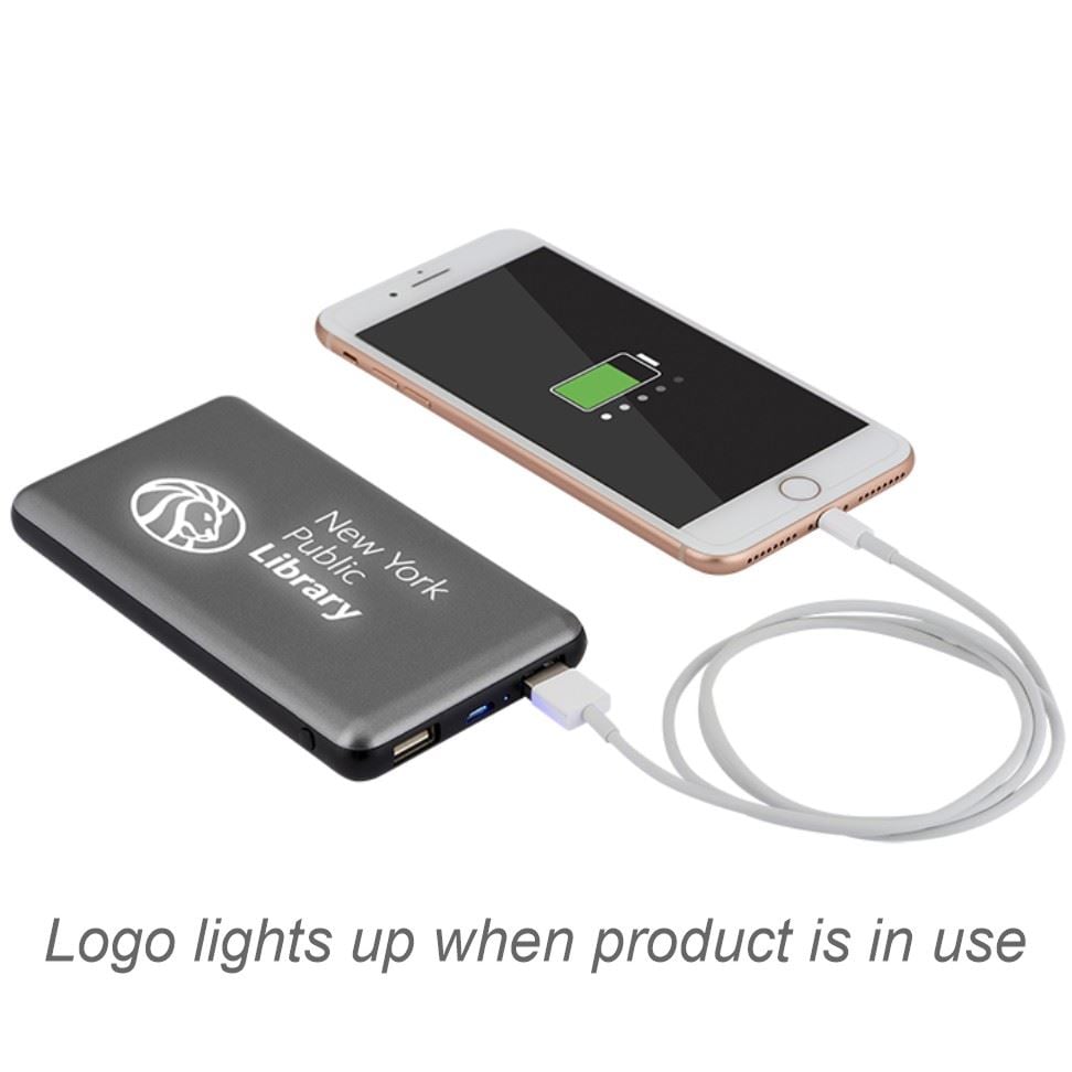Glow Power Bank, UL Certified, 8000mAh