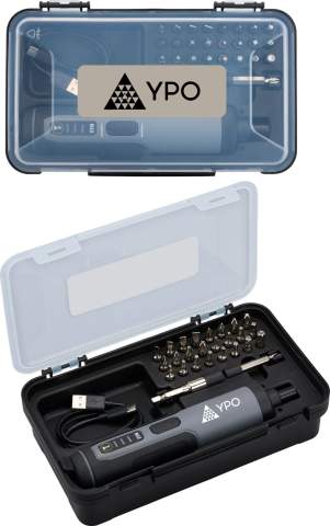 Rechargeable Laser Engraved 3.6V Screwdriver