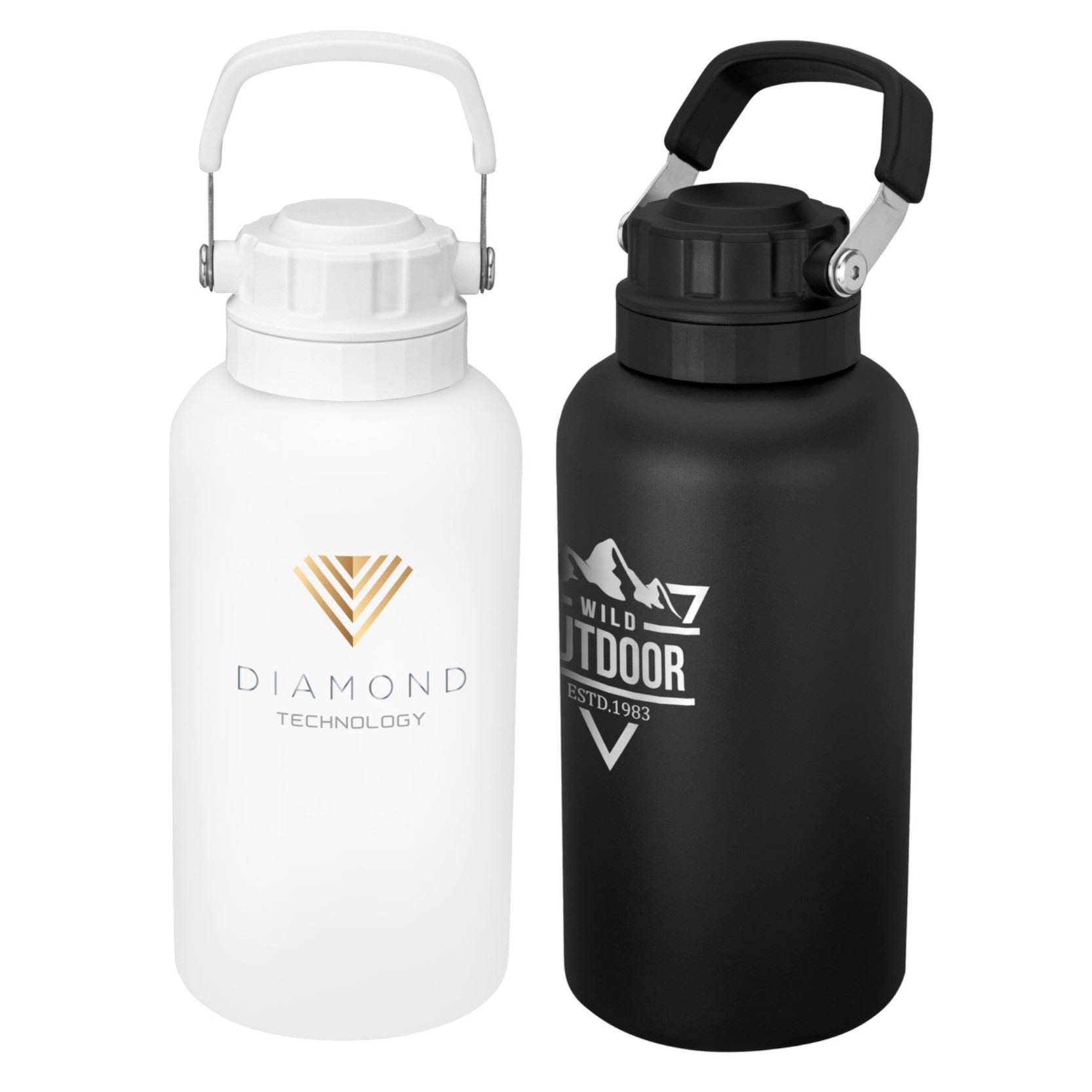 Customized Dual Top 64oz Water Bottle