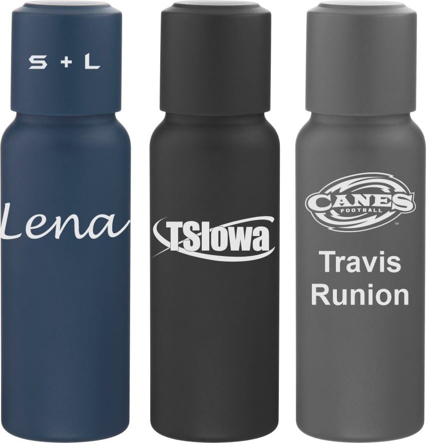 Lodge 16.9oz Double Wall Stainless Copper Insulation Powder Coated with Magnetic Cup+Lid Bottle