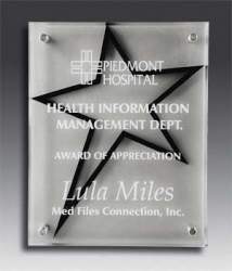 Stand Out Star Plaque