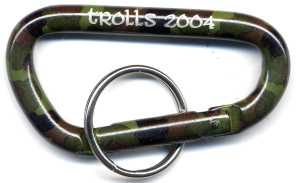 Camouflage Carabiner