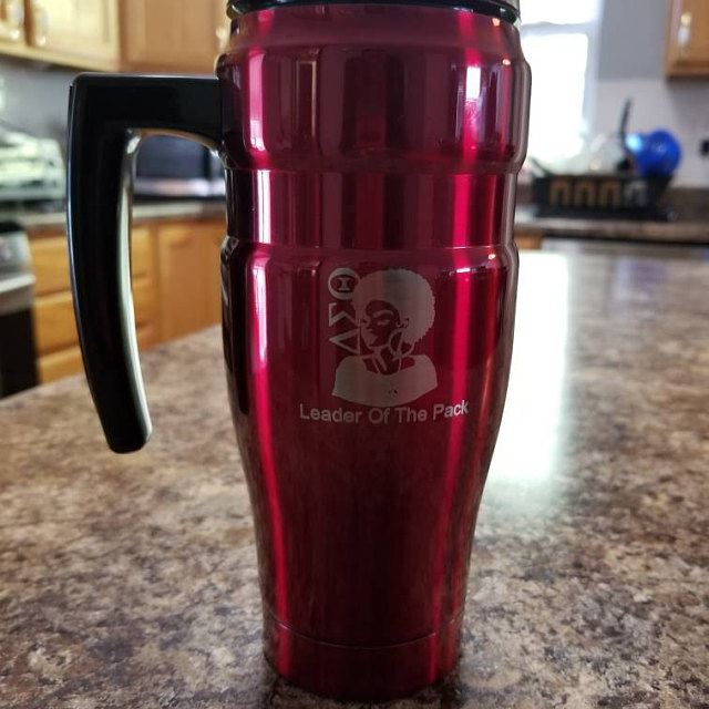 Custom Thermos® Stainless King™ Stainless Steel Travel Mug 16 oz. (Min Qty  12)