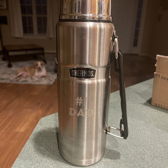 Customized Thermos Stainless King Beverage Bottles (40 Oz.), Travel Mugs