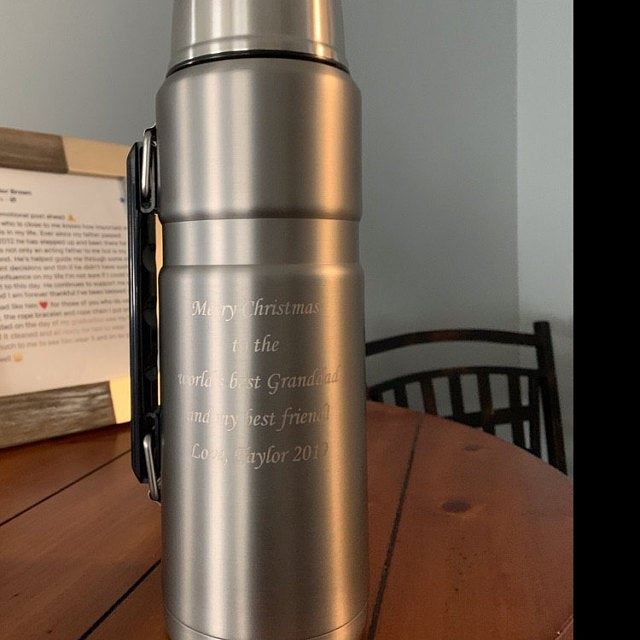 Engraved Thermos Stainless King 40oz Beverage Bottle Personalized Stainless  Steel Thermos Brand Mug Personalized Coffee Travel Mug 