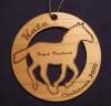 Personalized Engagement Christmas Ornaments