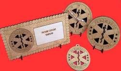 Paramedic Wood Christmas Ornament