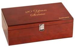 Double Wine Bottle Presentation Box with Tools with Piano Finish