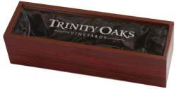 Wine Bottle Presentation Box with Clear Acrylic Lid