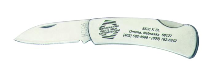 Personalized Accomplice Stainless Steel Pocket Knife