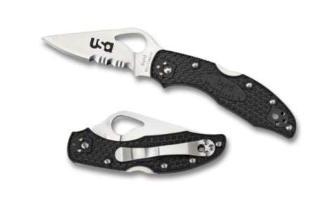 Spyderco Byrd Meadowlark Lightweight Black Handle BY04BK