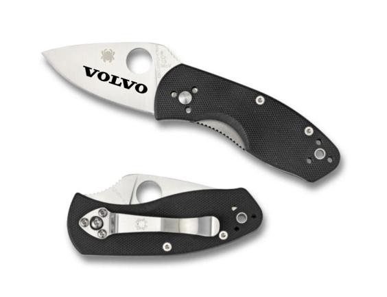 Personalized Spyderco Ambitious C148