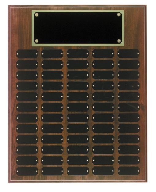 Cherry Finish Perpetual Plaques - 60 Plates
