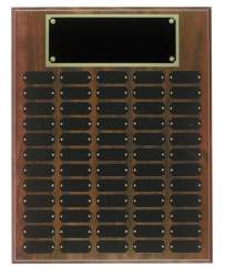 Cherry Finish Perpetual Plaques - 60 Plates