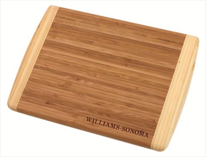 Totally Bamboo Hana 10" x 7.25" Personalized Cutting Board