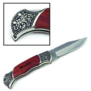 Decorated Grip Hunting Knife