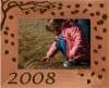 Engraved Wood Baby Picture Frames