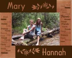 Friends Name Picture Frame