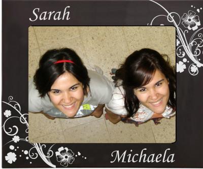 Black Best Friends Photo Frame