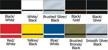 laser engraving colors