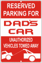custom parking signs