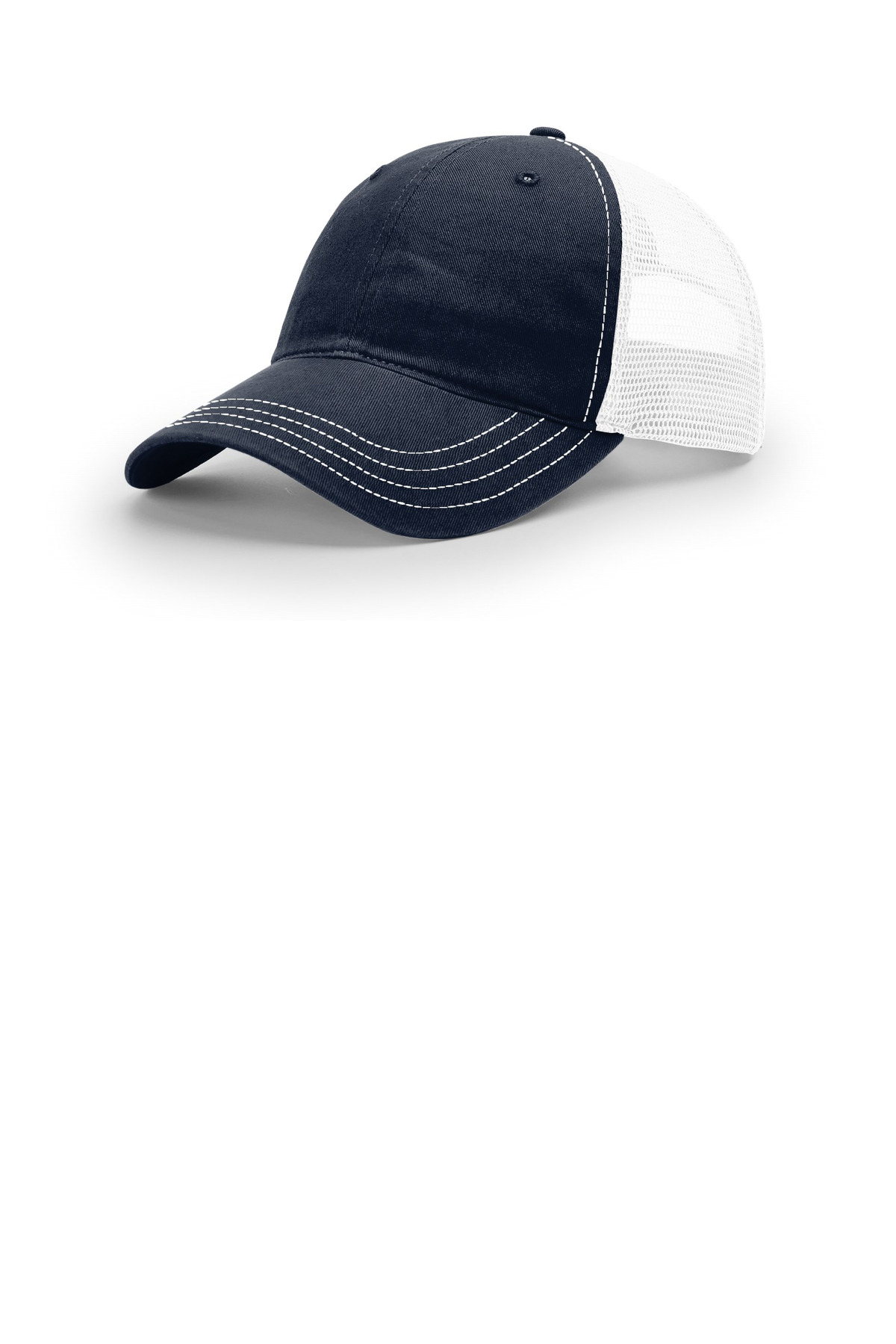 Navy Blue/White