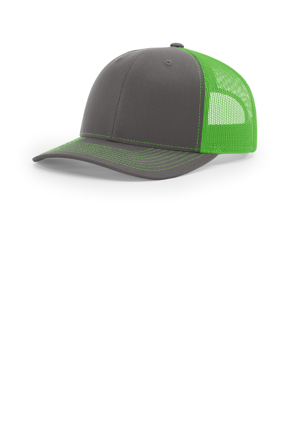 Charcoal Gray/Neon Green
