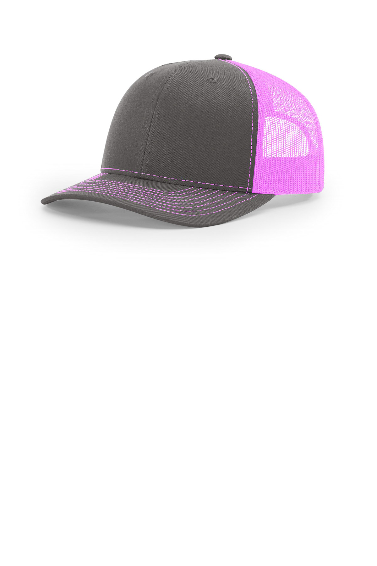Charcoal Gray/Neon Pink