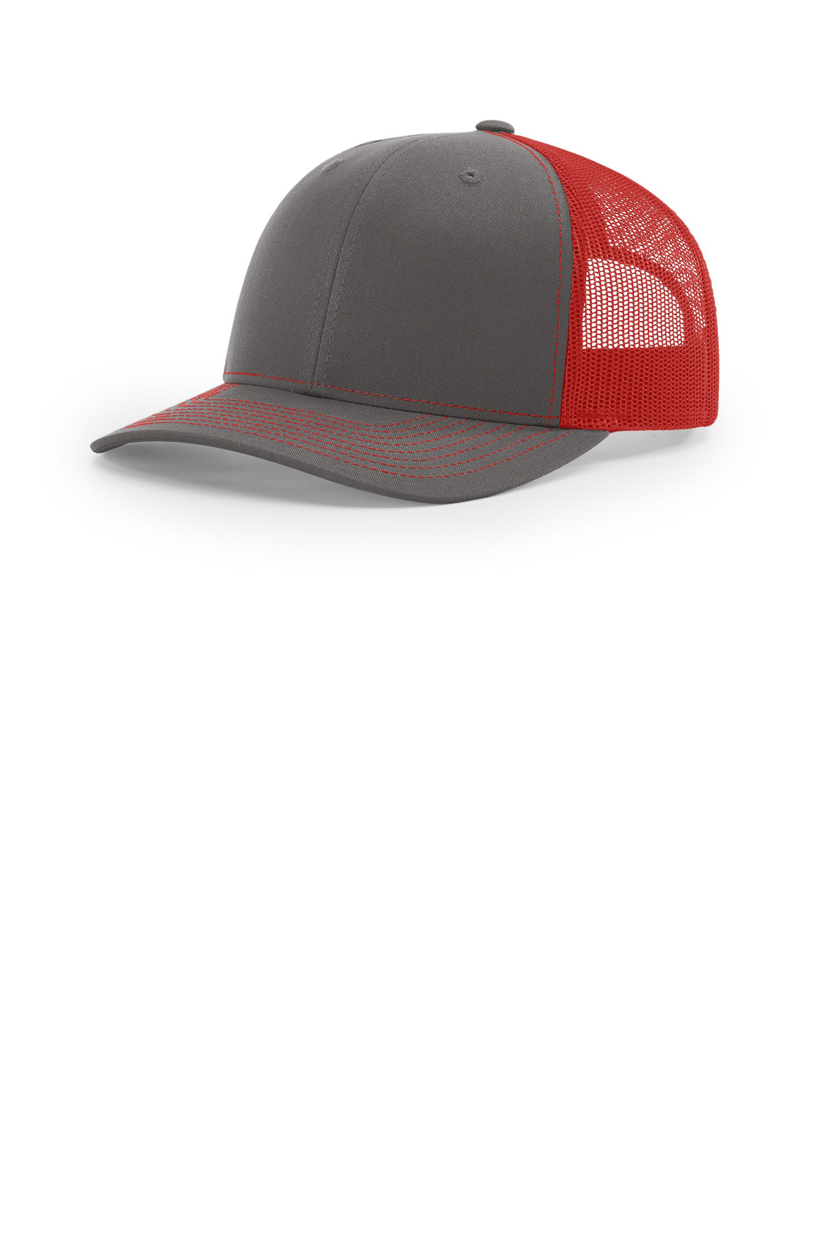 Charcoal Gray/Red