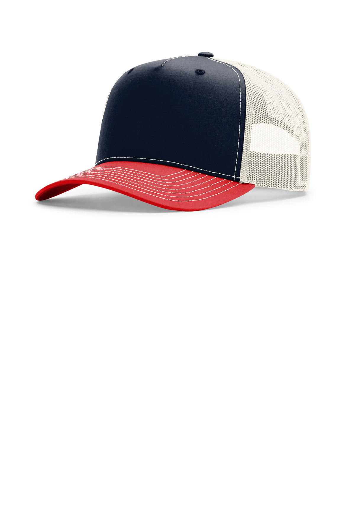 Navy Blue/Birch White/Red