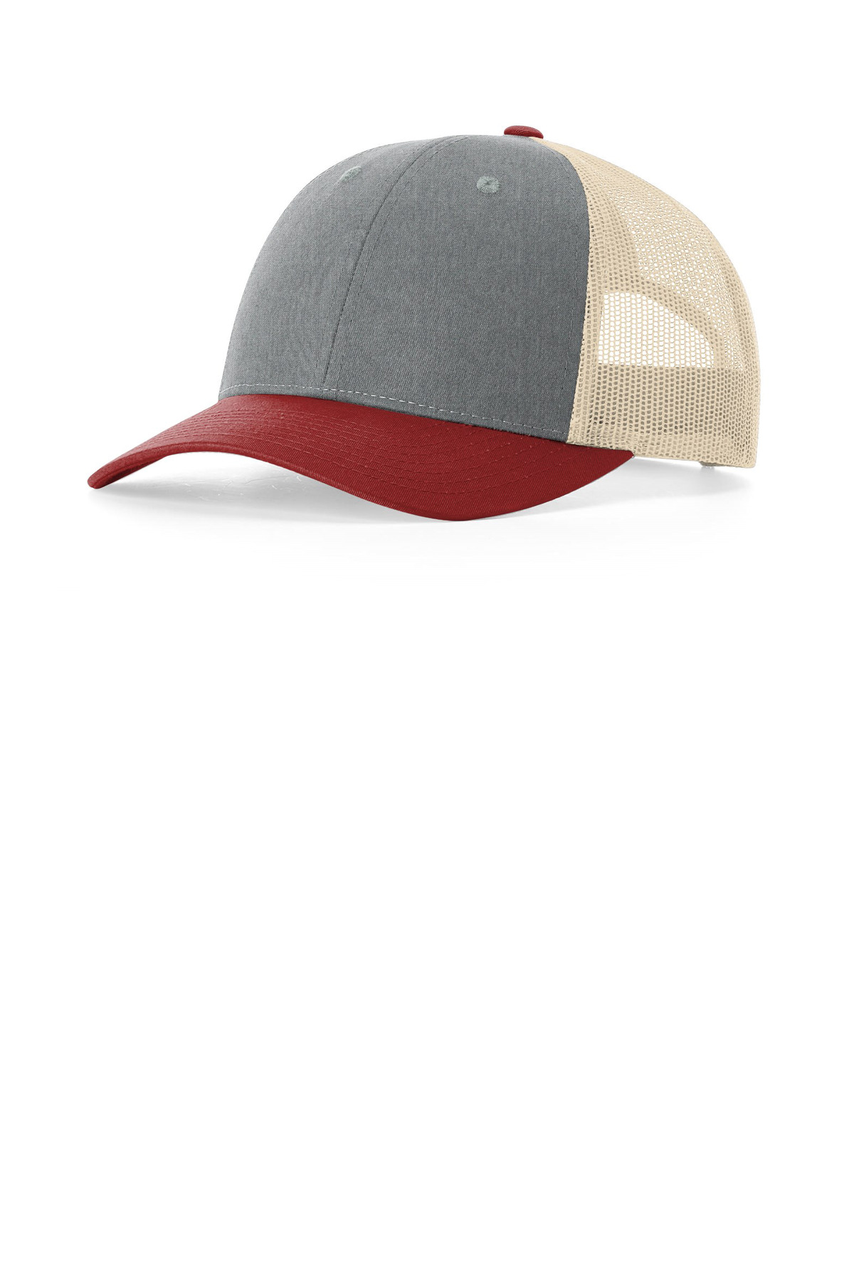 Heather Gray/Birch/Cardinal Red