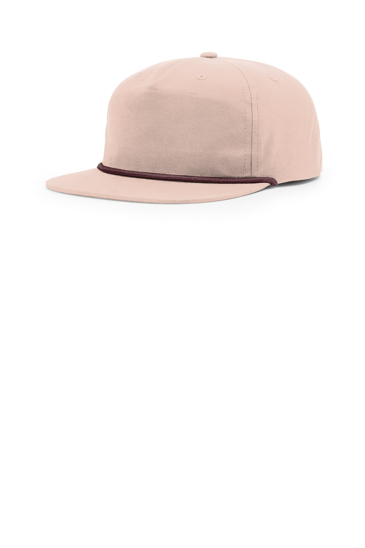 Pale Peach Pink/Maroon Red