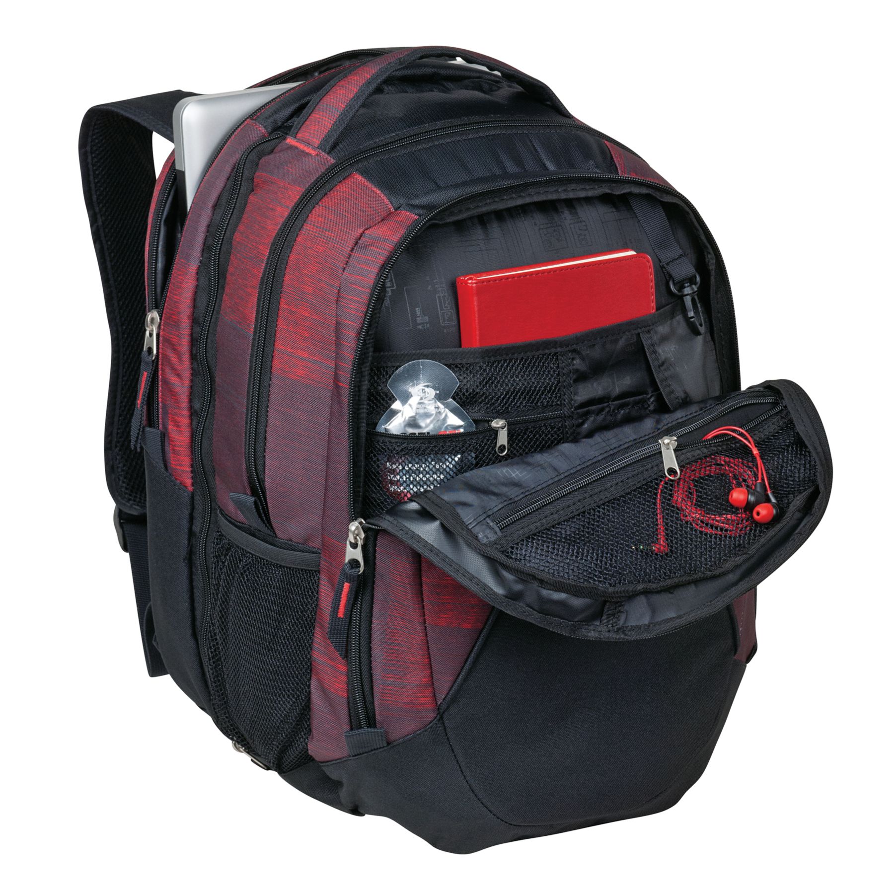 Red/Charcoal Gray