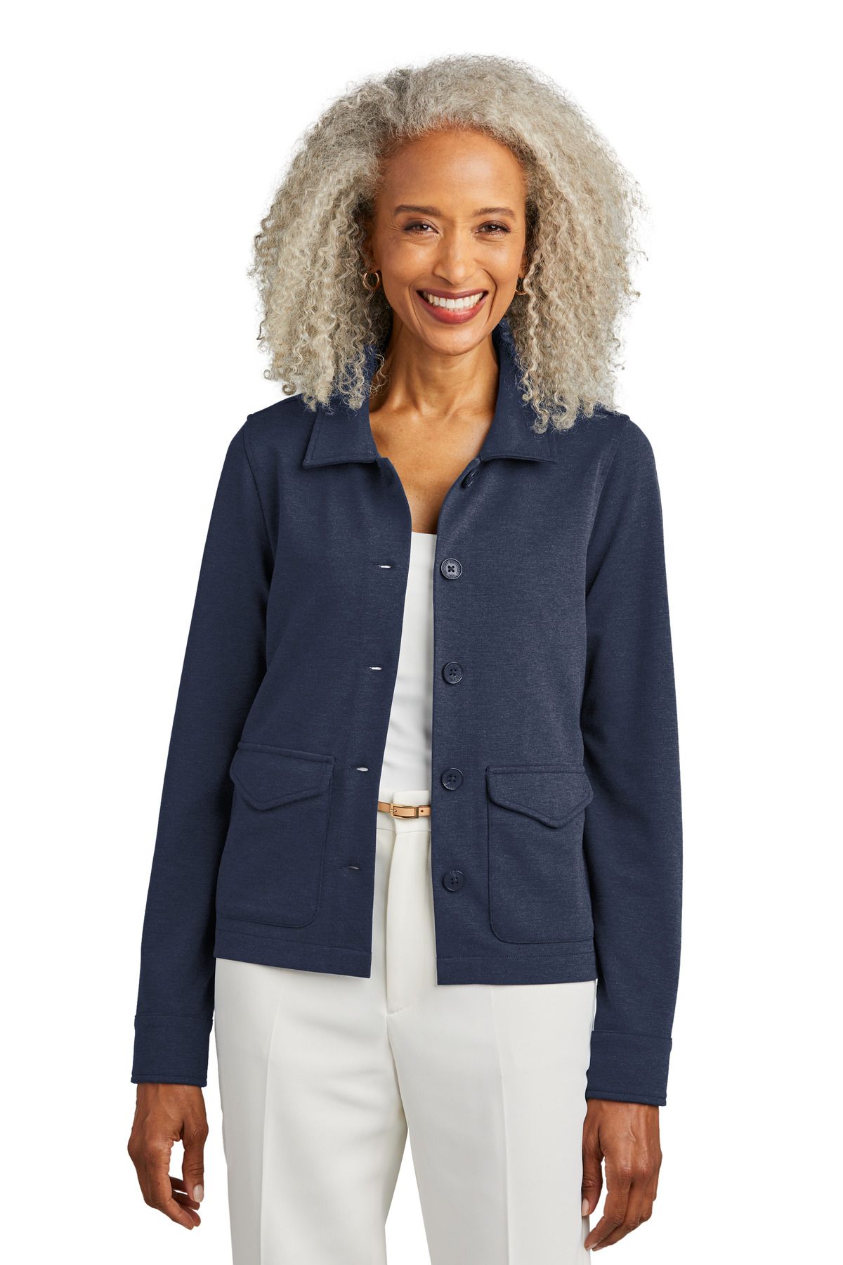 Navy Blue Blazer Heather