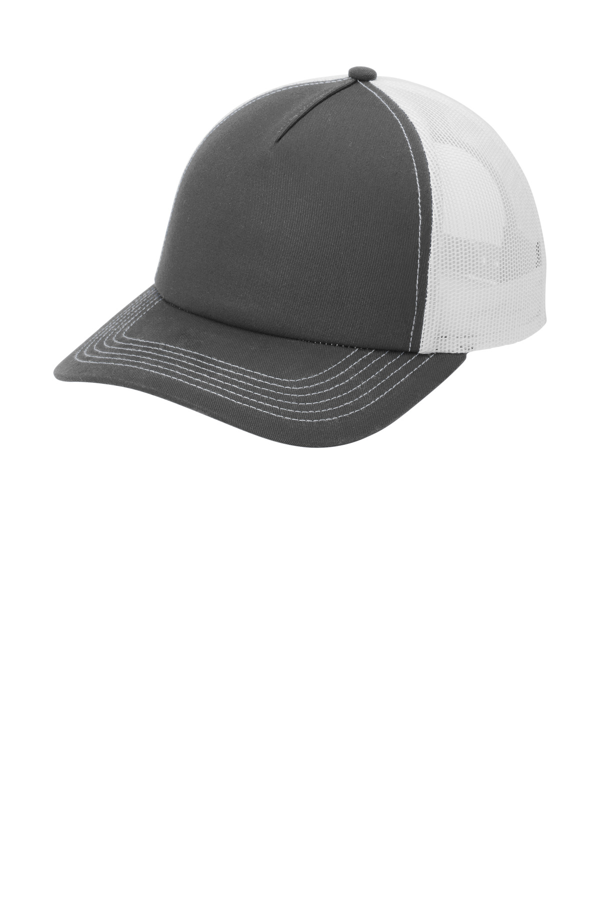 Gray Steel/White